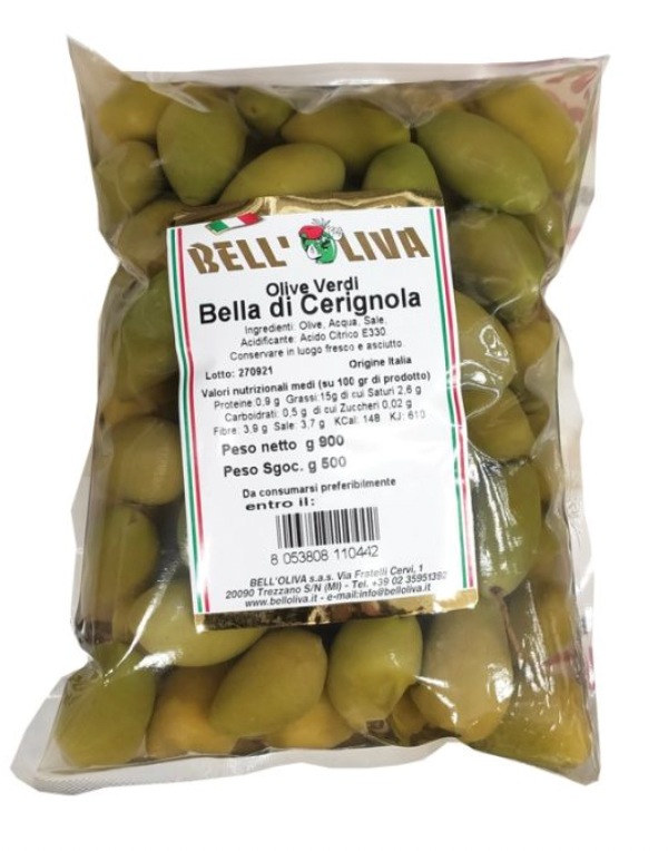 Bell’Olivia Olives vertes