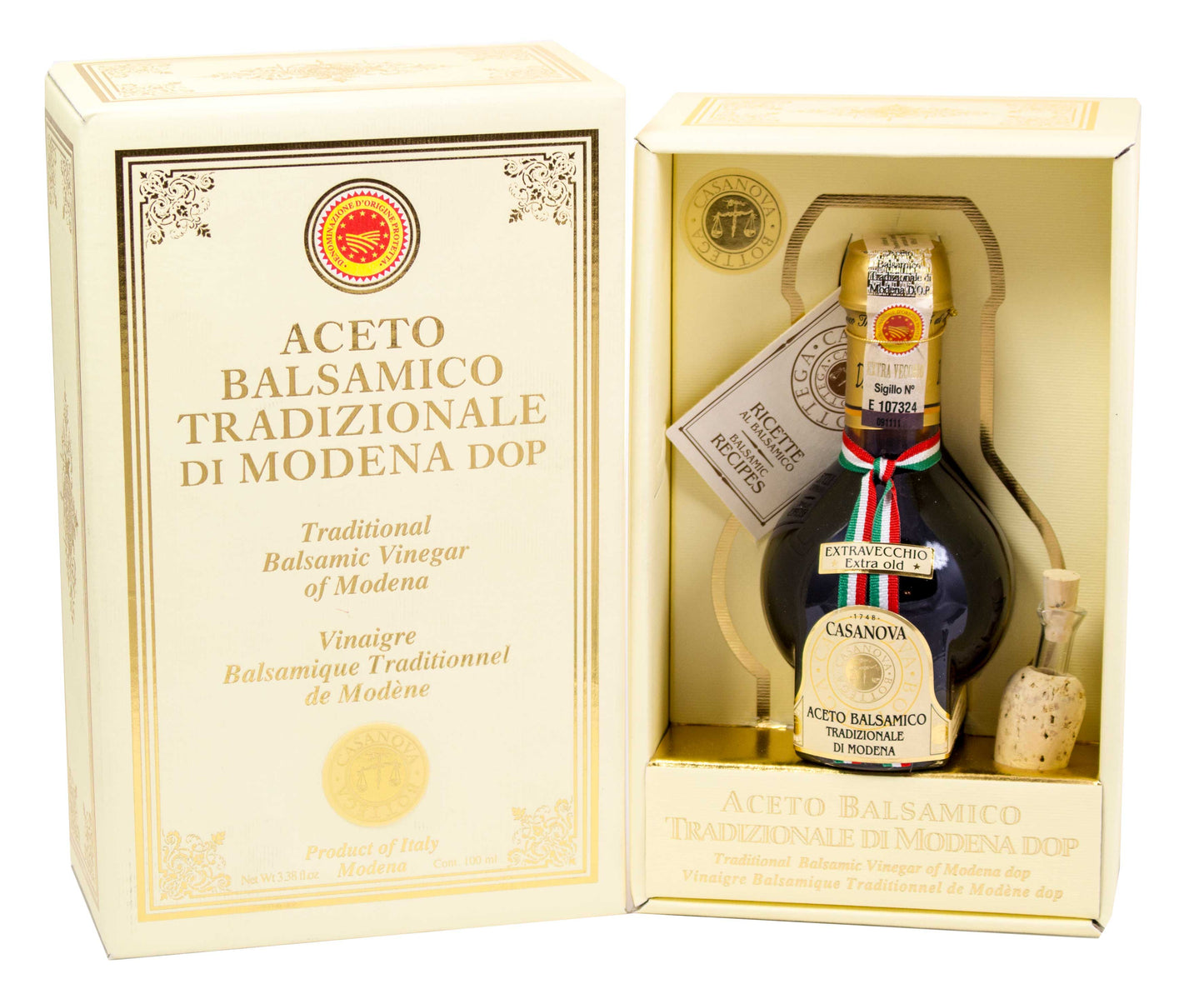 VINAIGRE BALSAMIQUE DE MODENE IGP (25 ANS D'ÂGE)