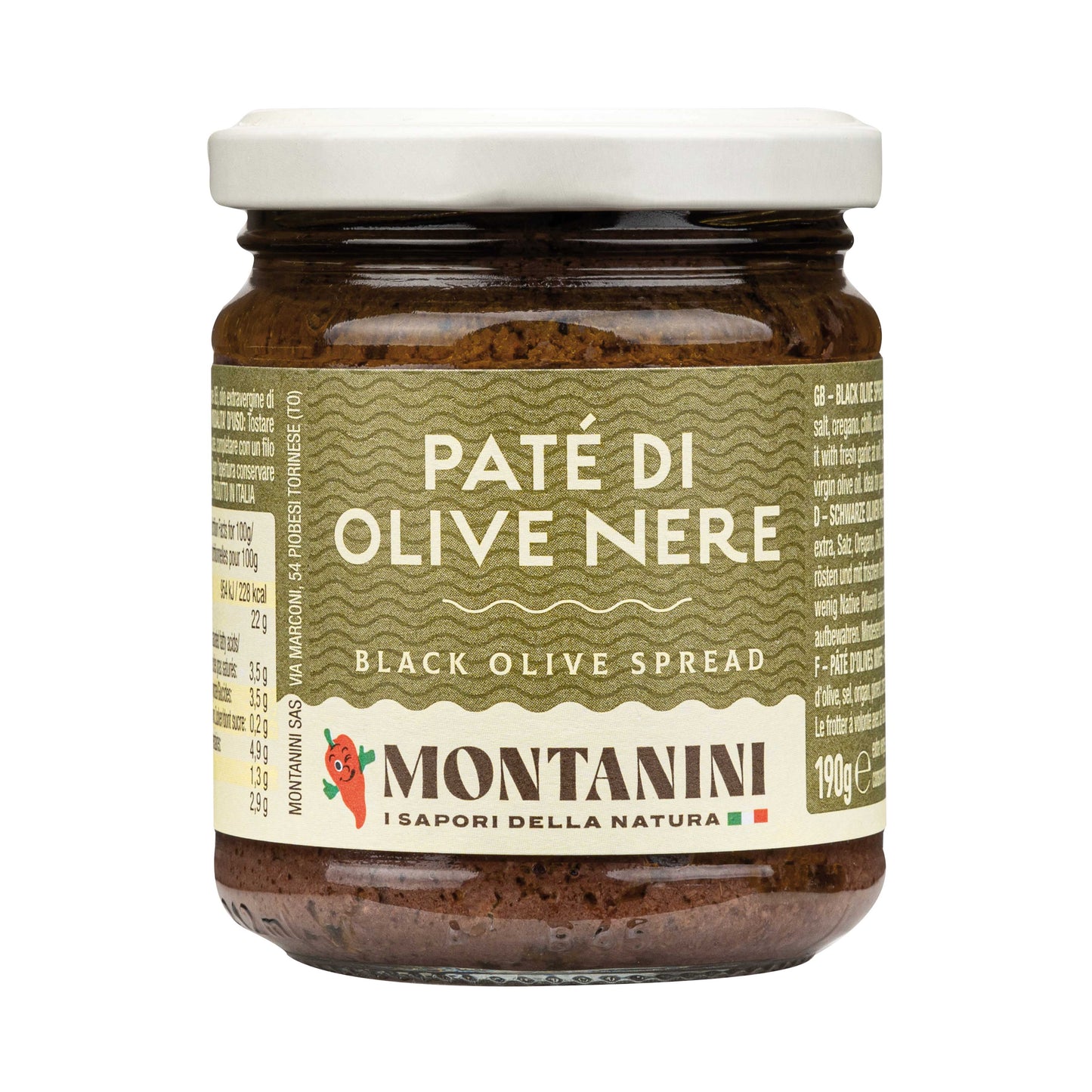 TARTINADE D'OLIVES NOIRES