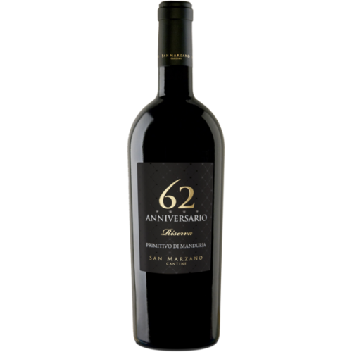 PRIMITIVO DI MANDURIA RISERVA DOP "ANNIVERSARIO 62"