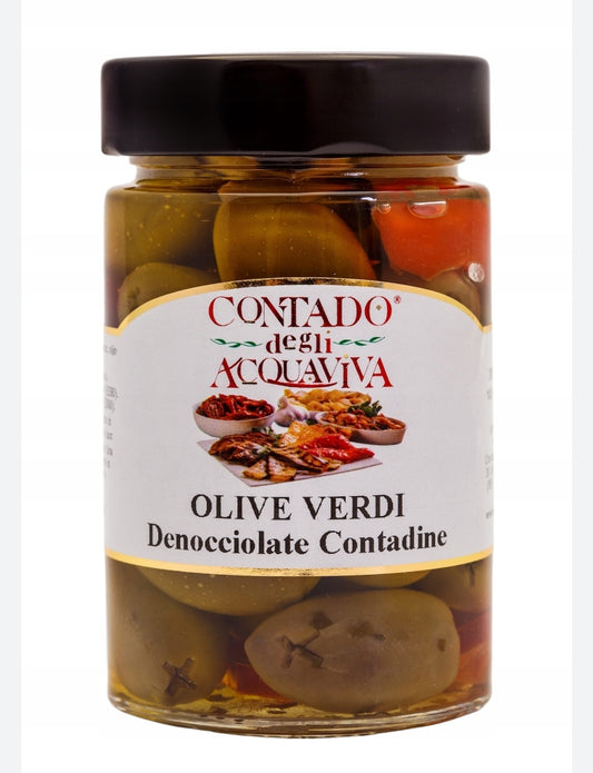 CONTADO olives vertes dénoyautés