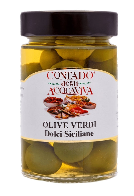 CONTADO Olive vert Doux de Sicile